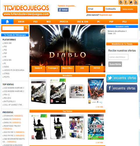 Tutiendadevideojuegos.com
