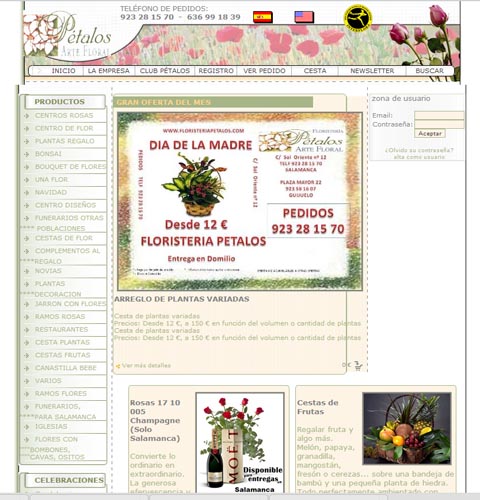 Floristeriapetalos.com