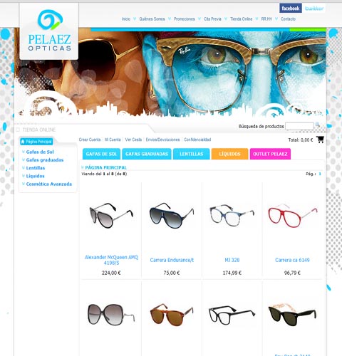 Opticapelaez.com