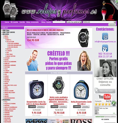 Relojesyperfumes.es