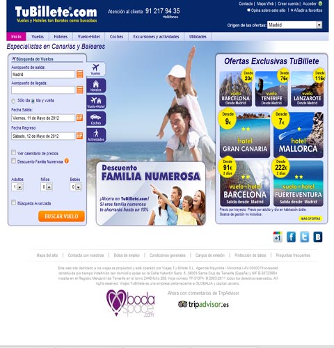 Tubillete.com