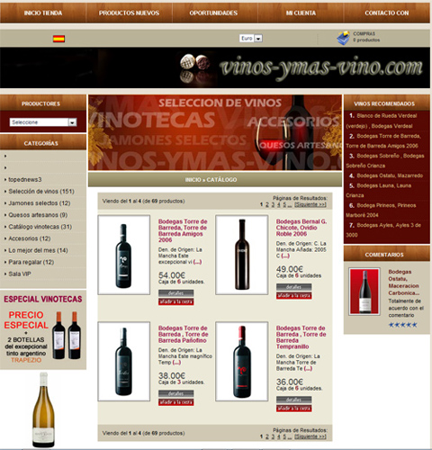 Vinos y Mas Vino.com