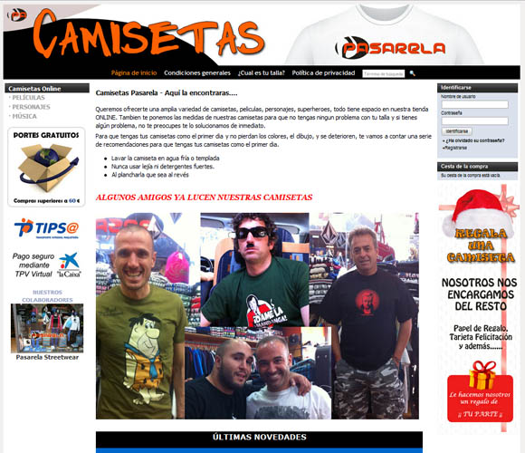 CamisetasPasarela.es