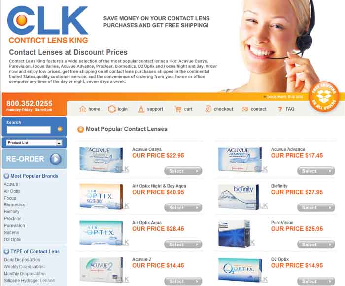 ContactLensKing.com
