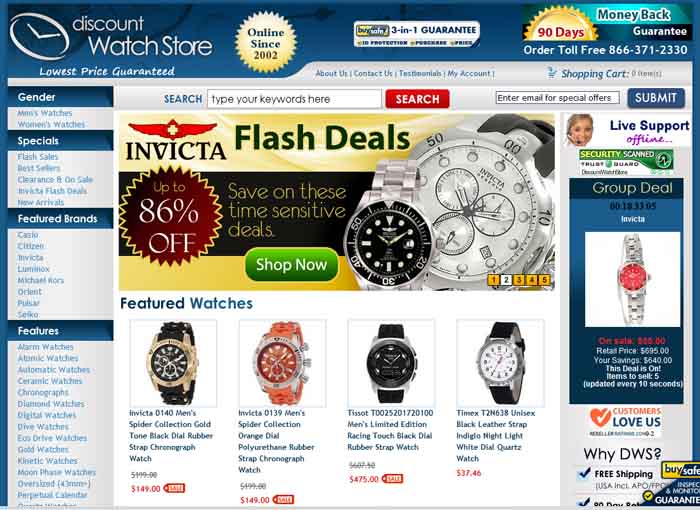 DiscountWatchStore.com