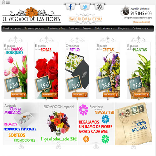 El Mercado de la Flores.com