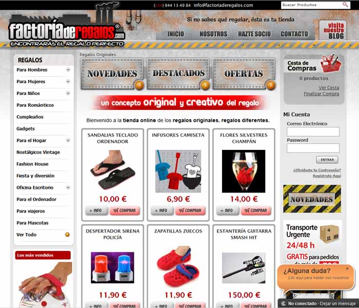 Factoriaderegalos.com