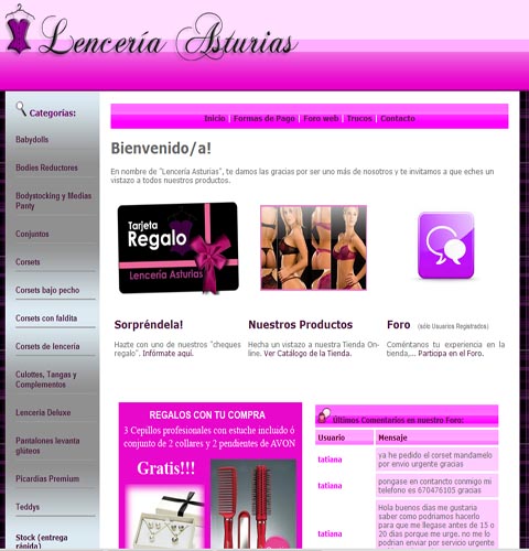 Lenceriaasturias.es