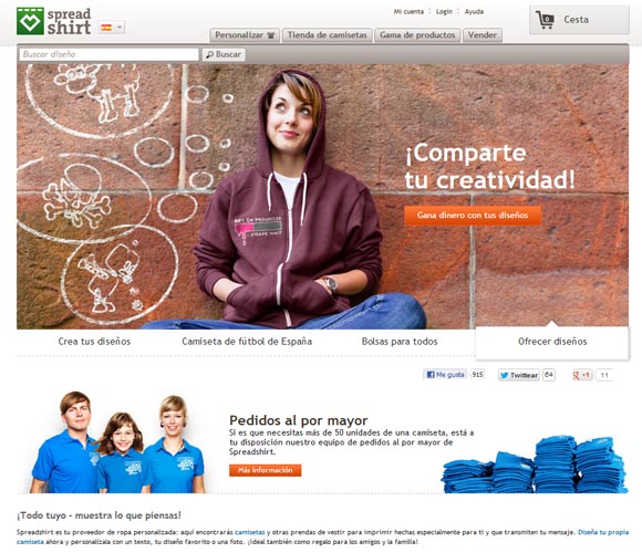 SpreadShirt.es